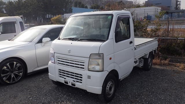 2009 Suzuki Carry Truck Flatbed 4WD 5-Speed Manual kei truck for sale Calgary — photo 1 of 15