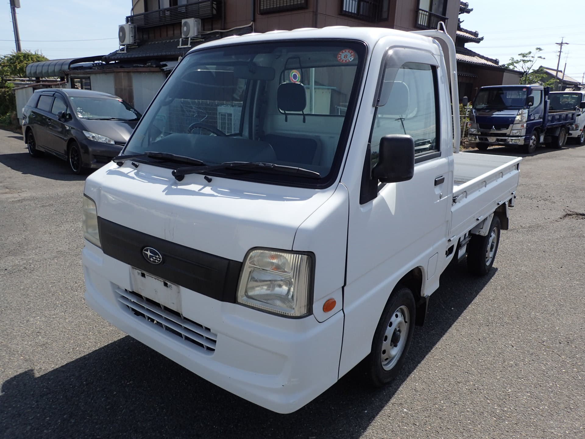 2007 Subaru Sambar Supercharged Truck Flatbed 4WD Automatic kei truck for sale Calgary — photo 1 of 32
