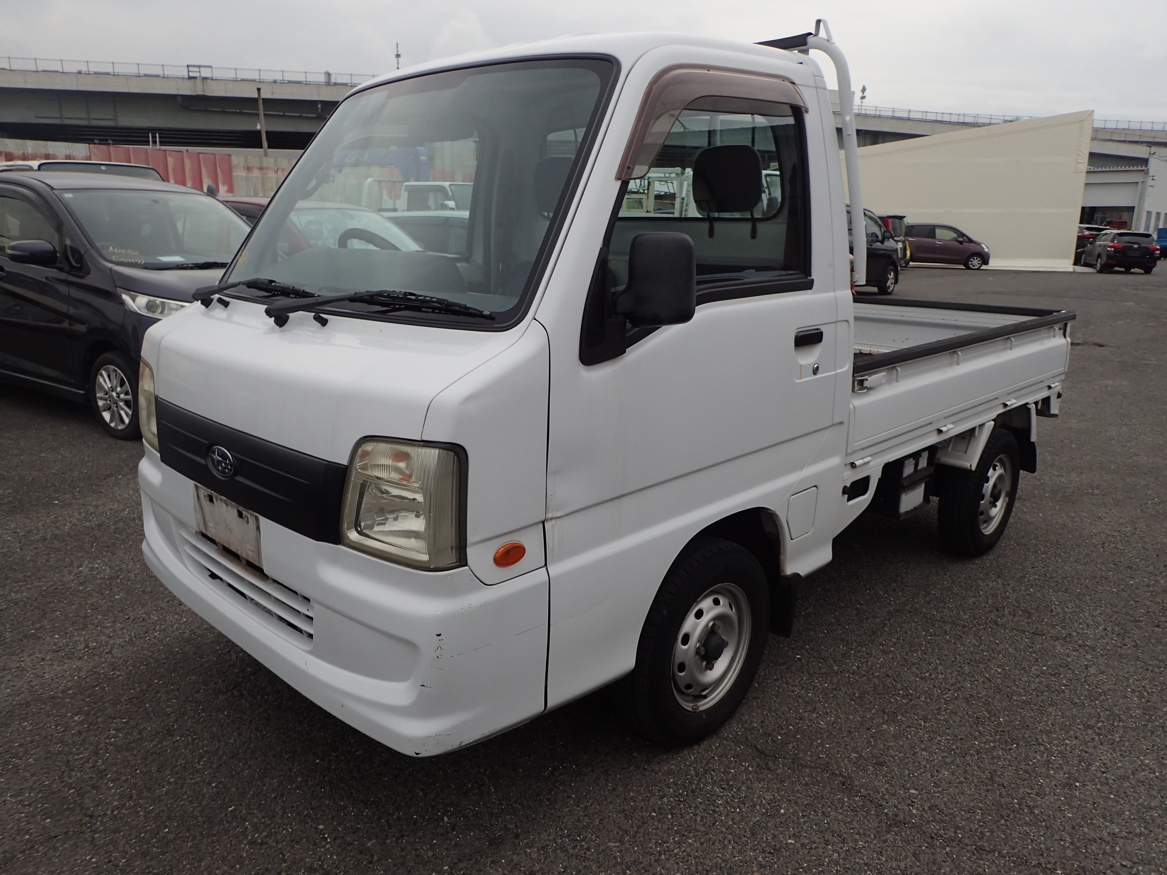 2007 Subaru Sambar Supercharged Flatbed 4WD 5-Speed MANUAL — photo 1 of 23